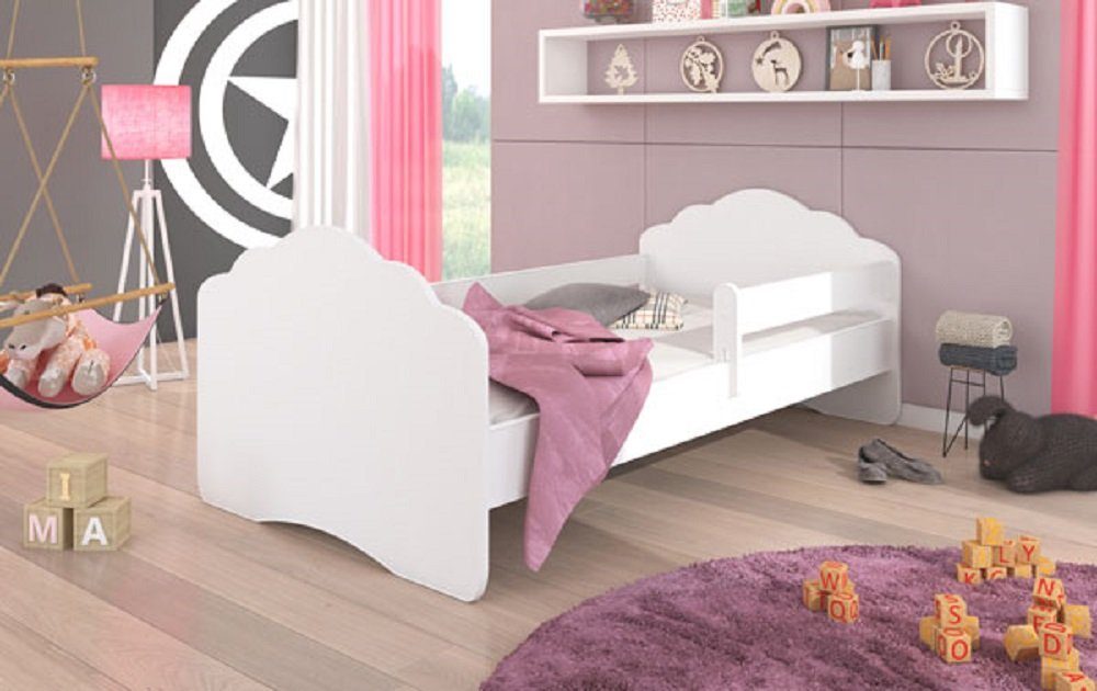Feldmann-Wohnen Kinderbett CASIMO (Liegefläche: 80 x 160 cm, mit Rausfallschutz), Motiv wählbar