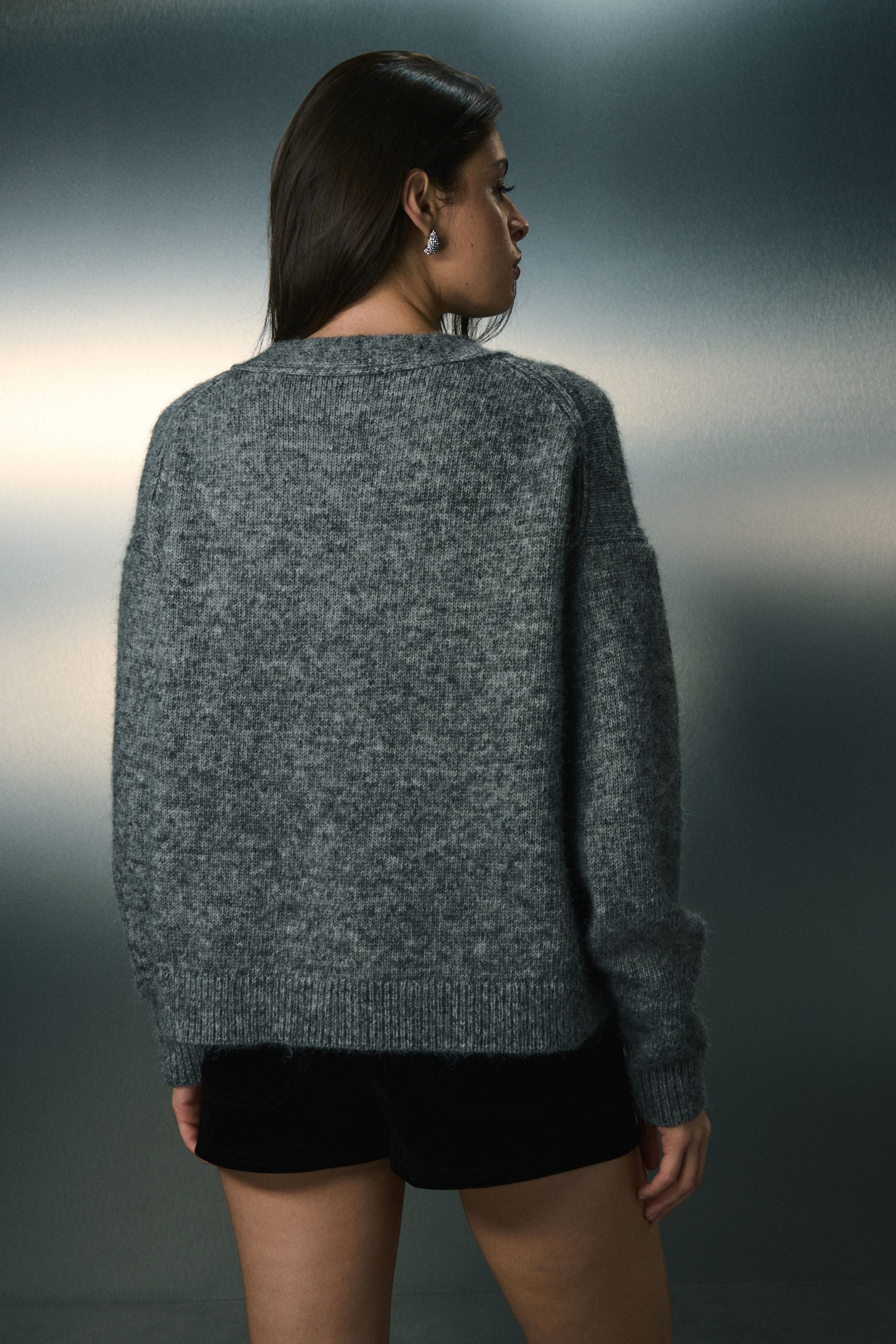 Next Strickjacke Geknöpfte Strickjacke mit Tasche und Schleife (1-tlg) günstig online kaufen