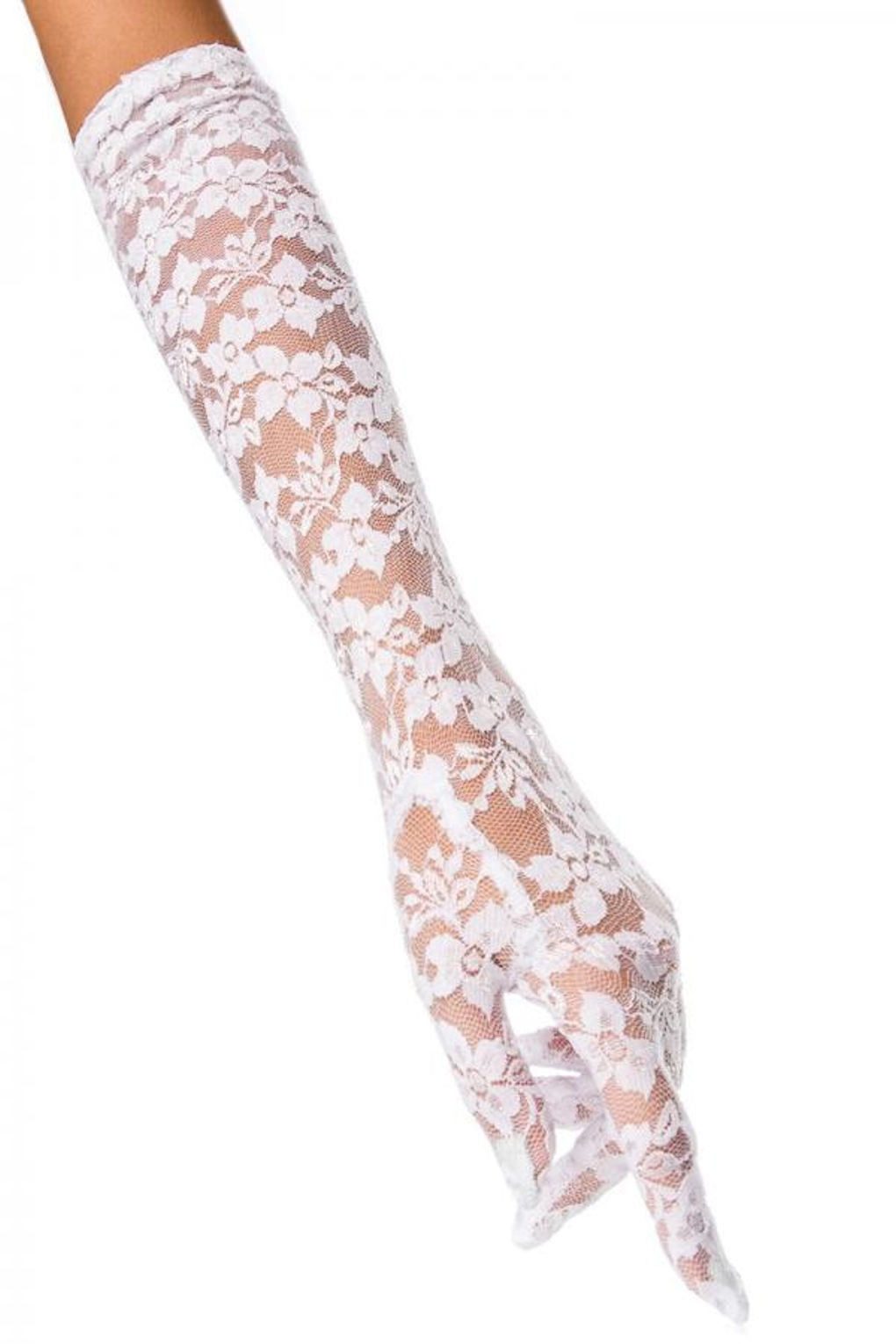 Atixo Abendhandschuhe Spitzenhandschuhe lang Abendhandschuhe Party-Handschu günstig online kaufen