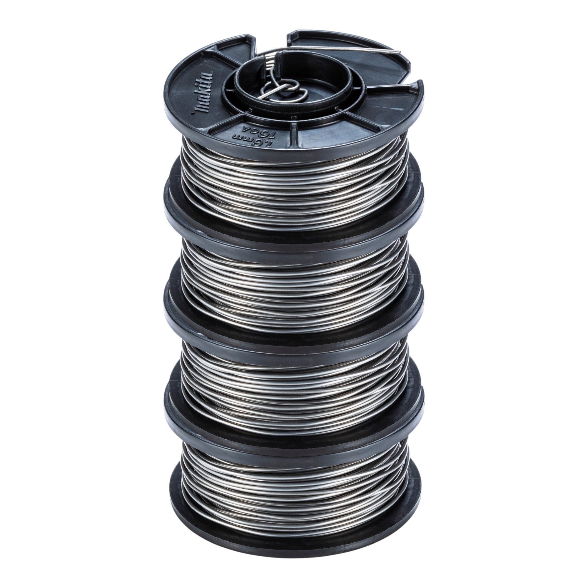 Makita Draht Bindedraht 1,6 mm x 30 m 4 Rollen für TR001G Akku Bewehrungsverbinder