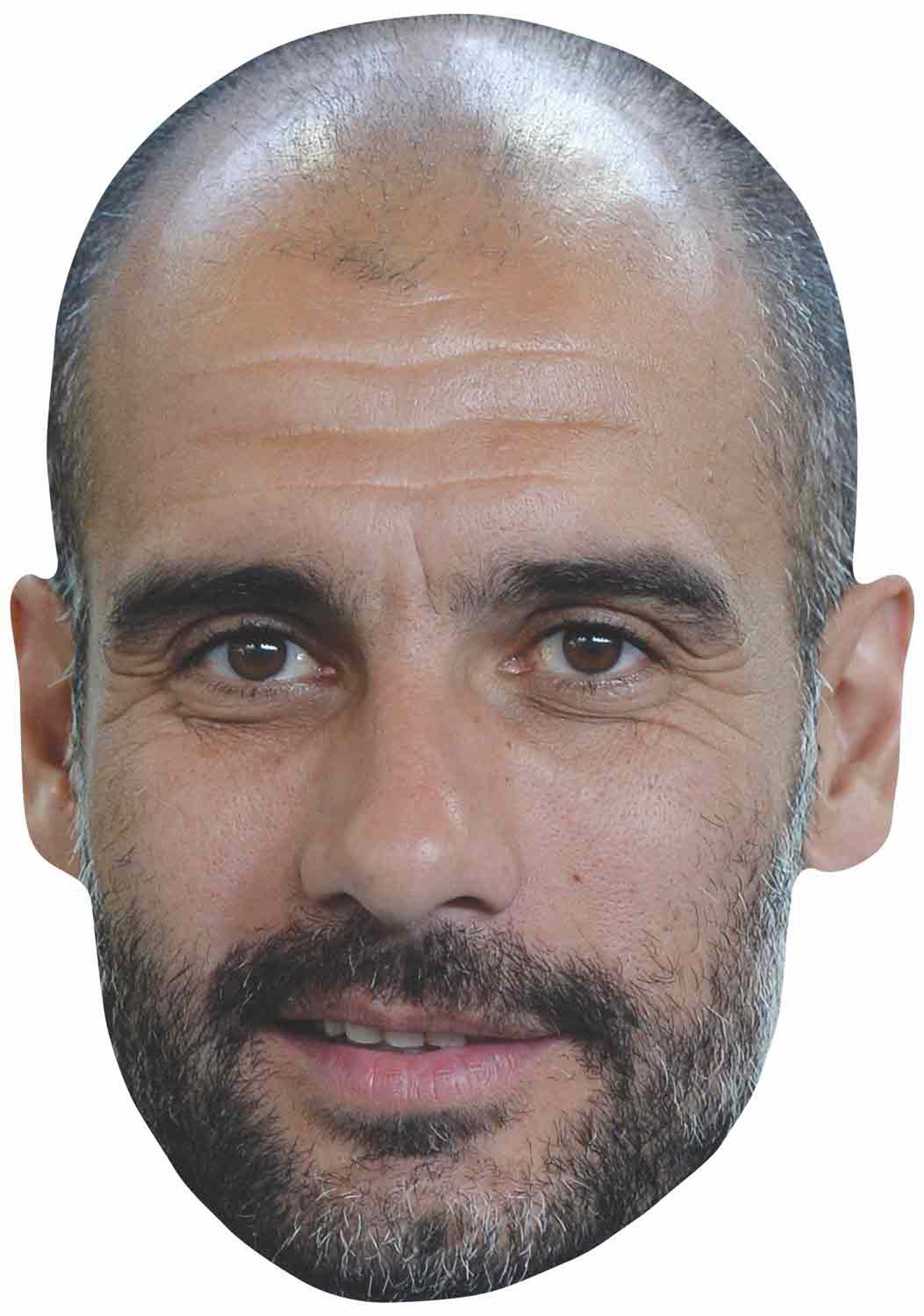 Verkleidungsmaske Fußball - Masken - Pep Guardiola - Maske
