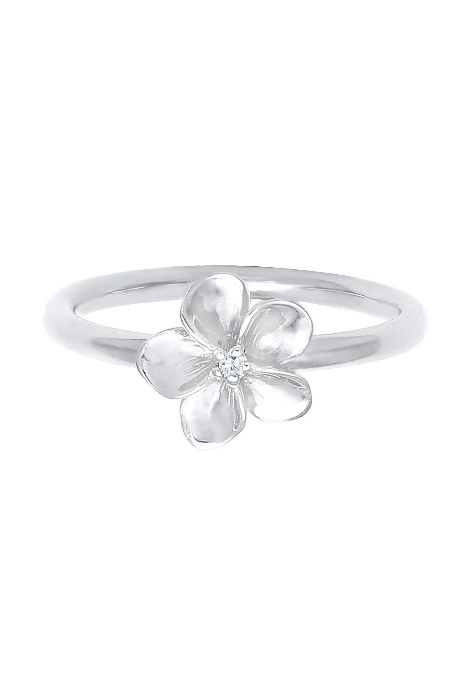 Nenalina Fingerring Frangipani Blüte Blume Zirkonia günstig online kaufen