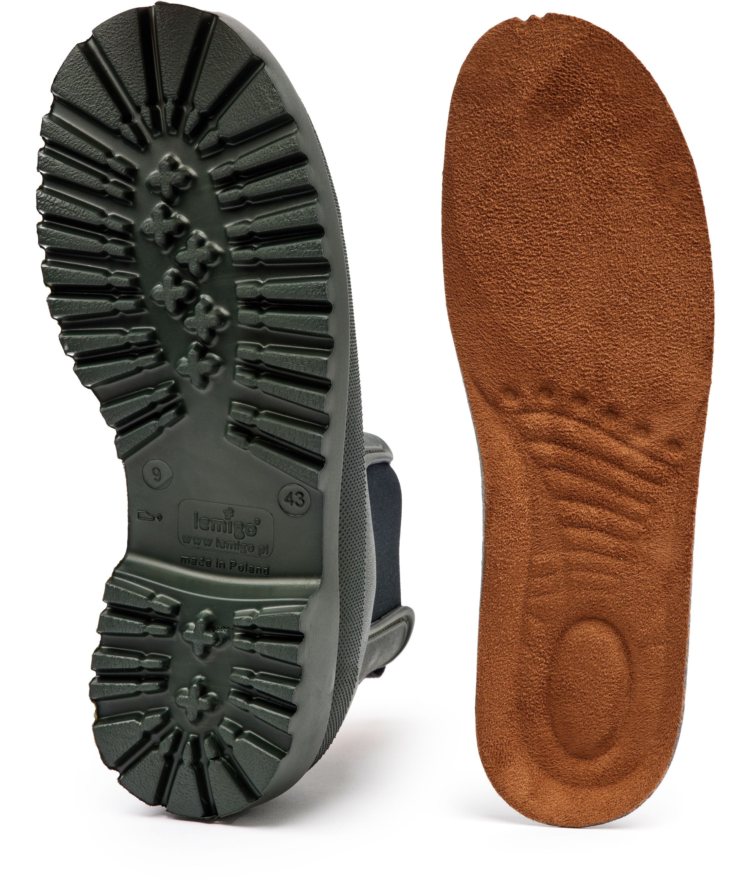 Ladeheid Herren federleichte EVA Gummistiefel LA-774 Gummistiefel