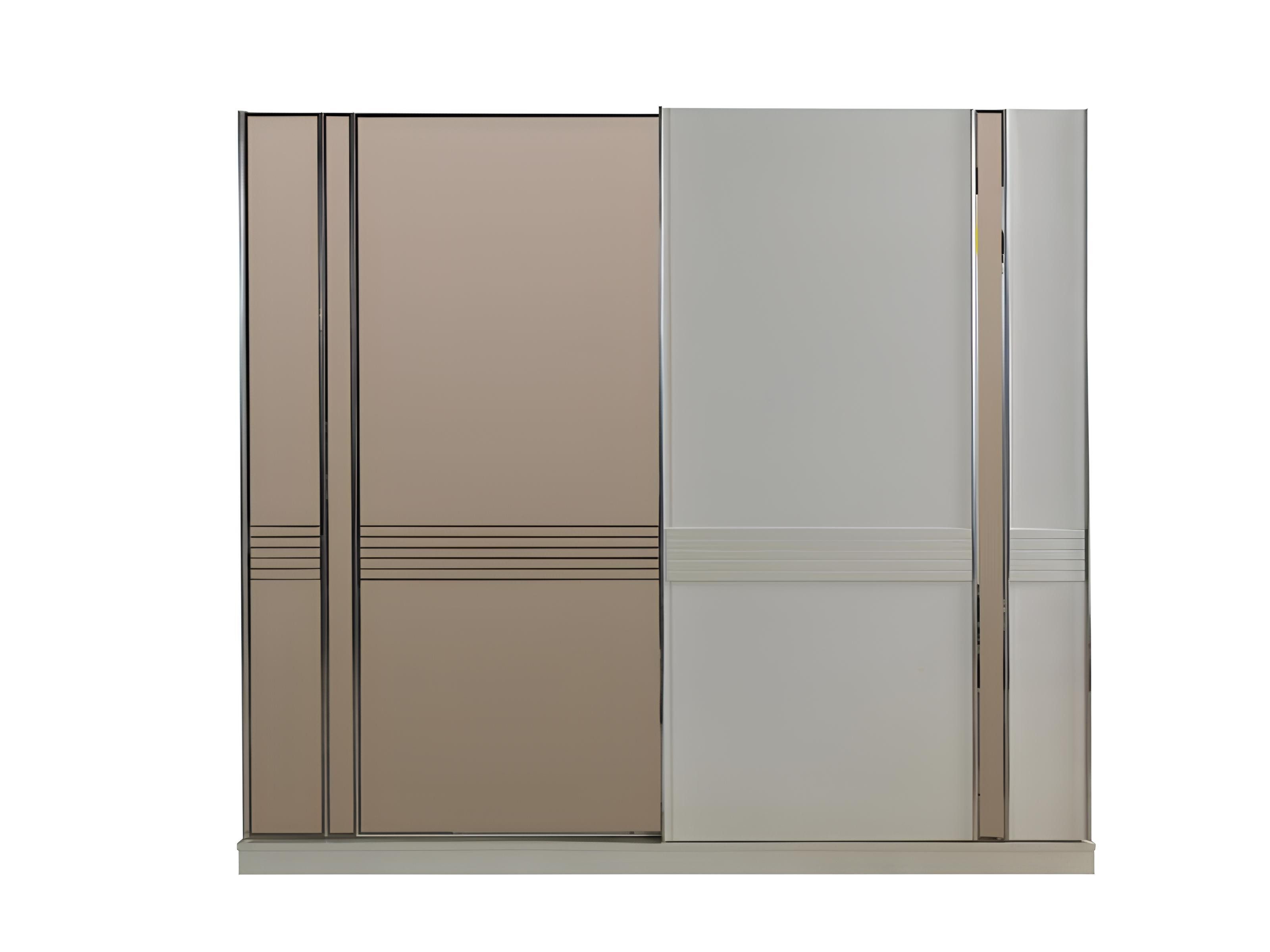 JVmoebel Schwebetürenschrank Garderobenschrank mit viel Stauraum für Kleidung und Accessoires (Schwebetürenschrank) Hergestellt in Europa