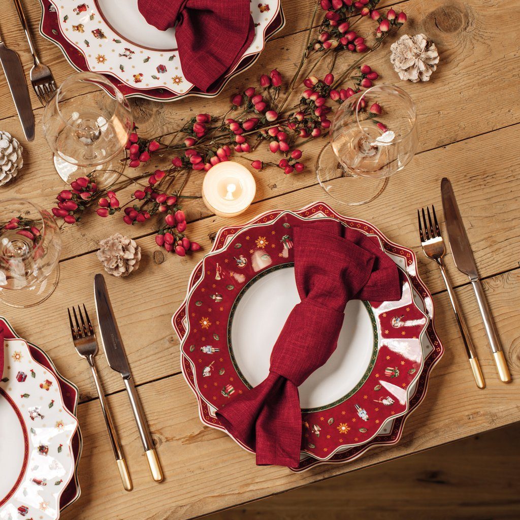 Villeroy & Boch Speiseteller Toy's Delight Speiseteller, (1 St), Premium Porcelain, 1 Stck, Handwäsche,mikrowellensicher, Made in Germa