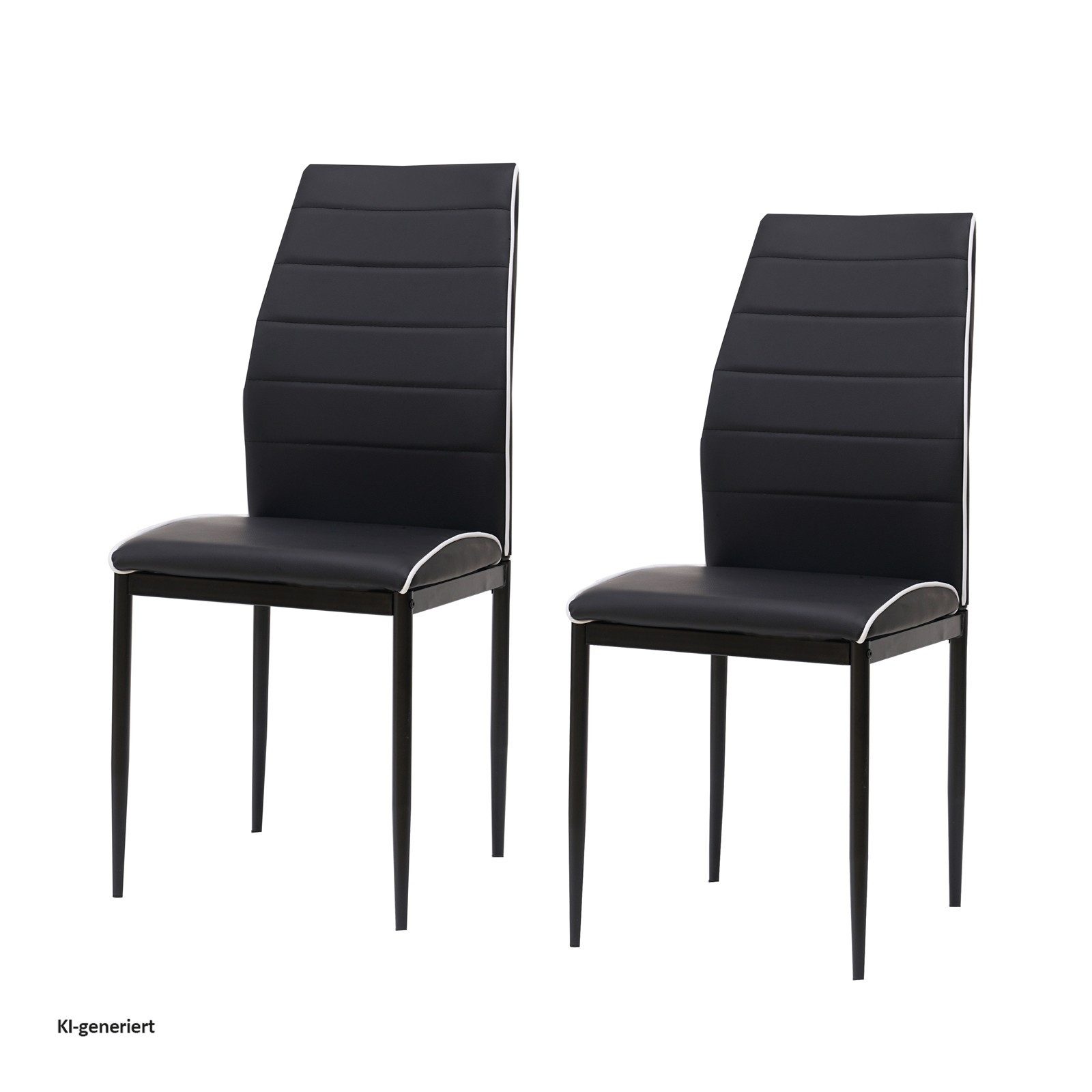 HTI-Living Esszimmerstuhl Stuhl Madison PU 2er-Set (Set, 2 St), Esszimmerstuhl Kunstleder