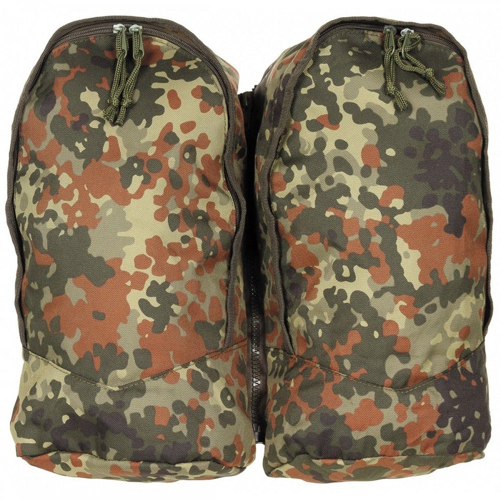 MFH Trekkingrucksack Rucksack,"Alpin110",flecktarn, 2 abnehmbare Seitentaschen, 2 abnehmbare Seitentaschen (Daypacks)