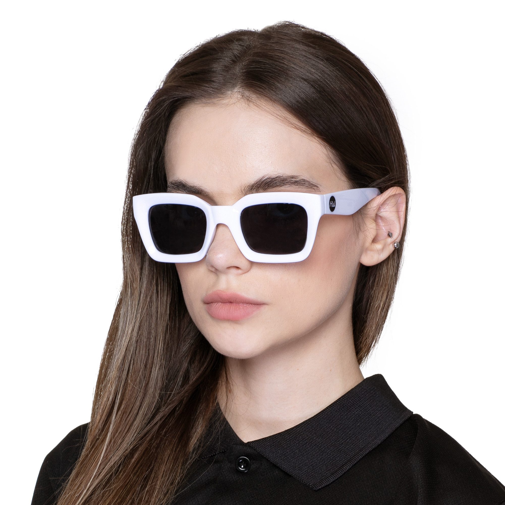HIDETOSHI WAKASHIMA Sonnenbrille HIDETOSHI WAKASHIMA "Sendai" Unisex Sonnenbrille getönte Brillengläser ohne Sehstärke