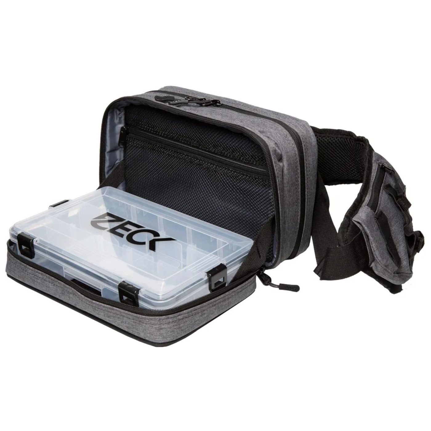 Zeck Fishing Angelkoffer Zeck Sling Bag 5000 + 2 x Tackle Box WP M - Kunstködertasche