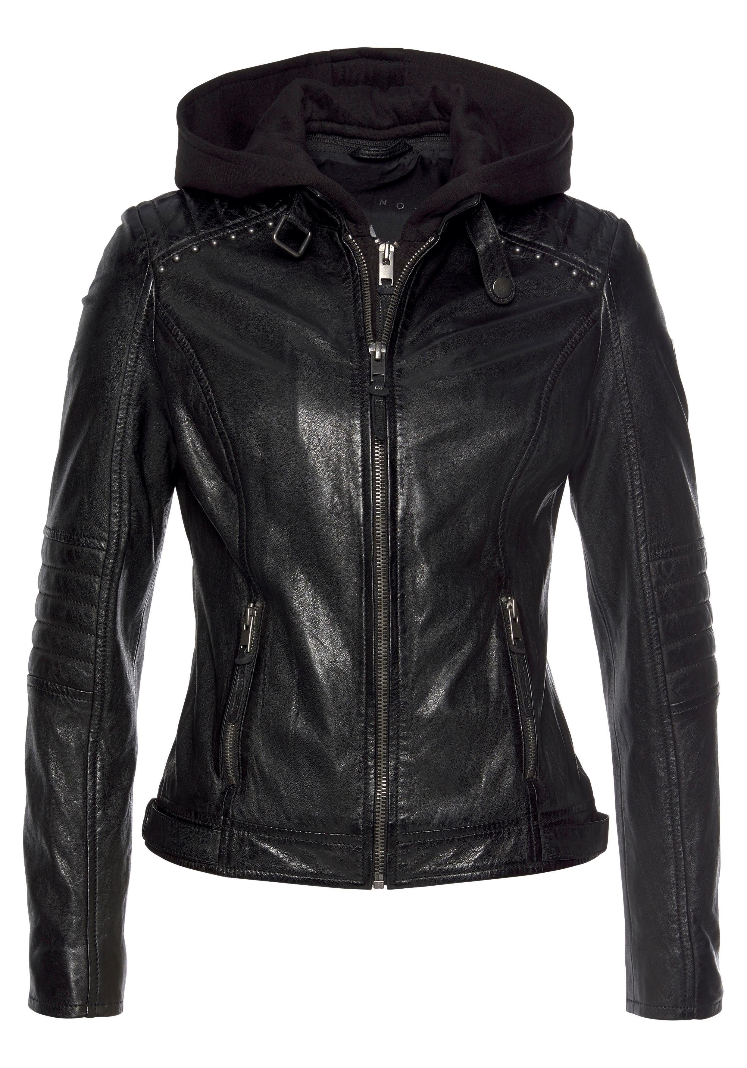 ALPENBLITZ Lederjacke Lissabon für Sommer und Übergangszeit, aus Lammnappaleder, stylisch. Reduzierter Preis € 160,99. Unverbindliche Preisempfehlung € 199,99