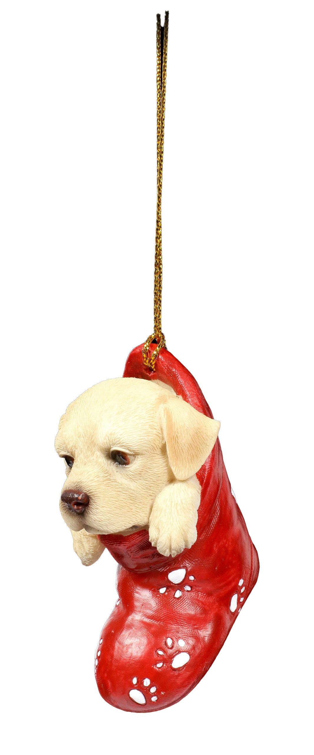 Figuren Shop GmbH Christbaumschmuck Christbaumschmuck Hund - Labrador im St günstig online kaufen
