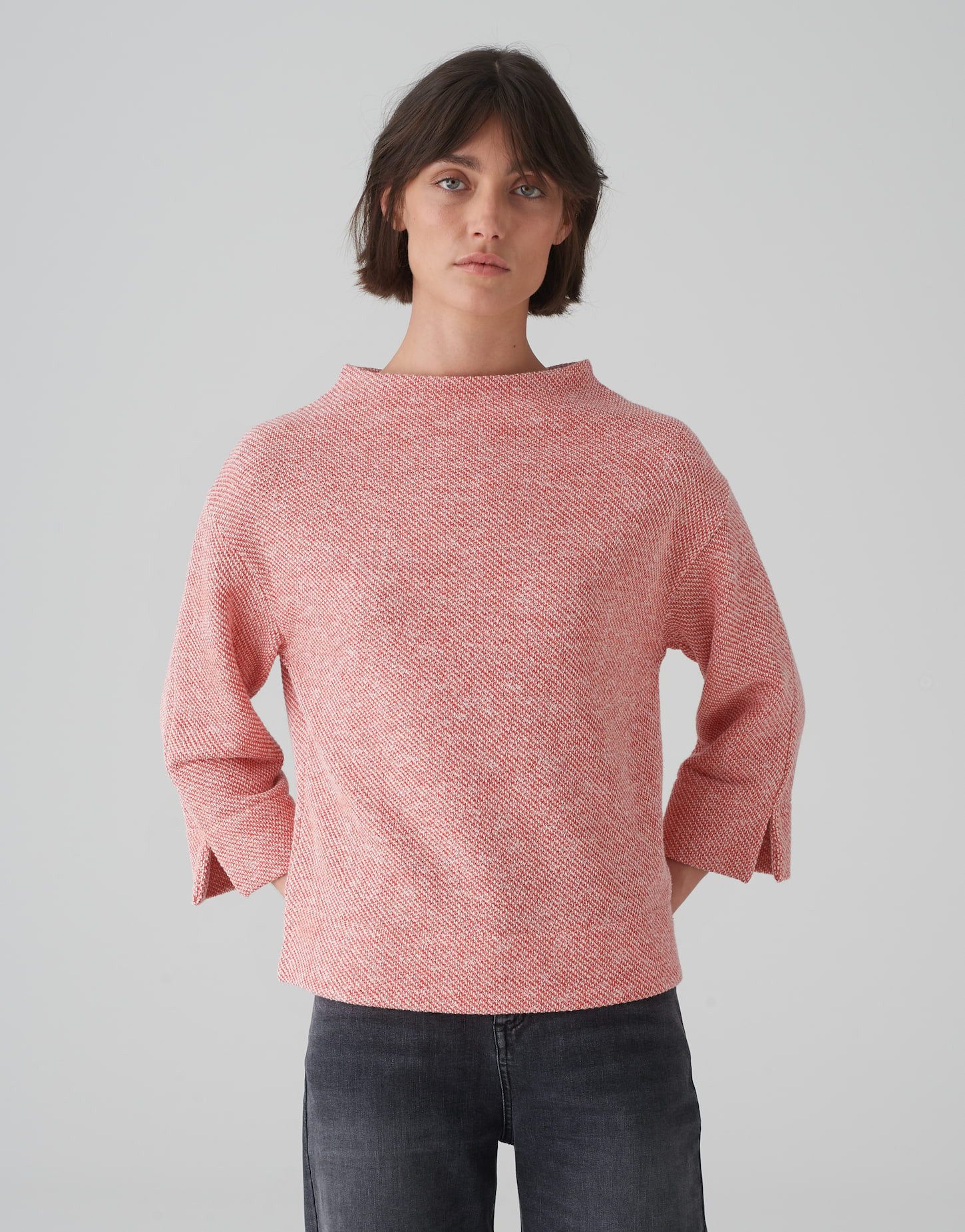 OPUS Sweater Sweater GULANA Loose aus Baumwoll Mix günstig online kaufen