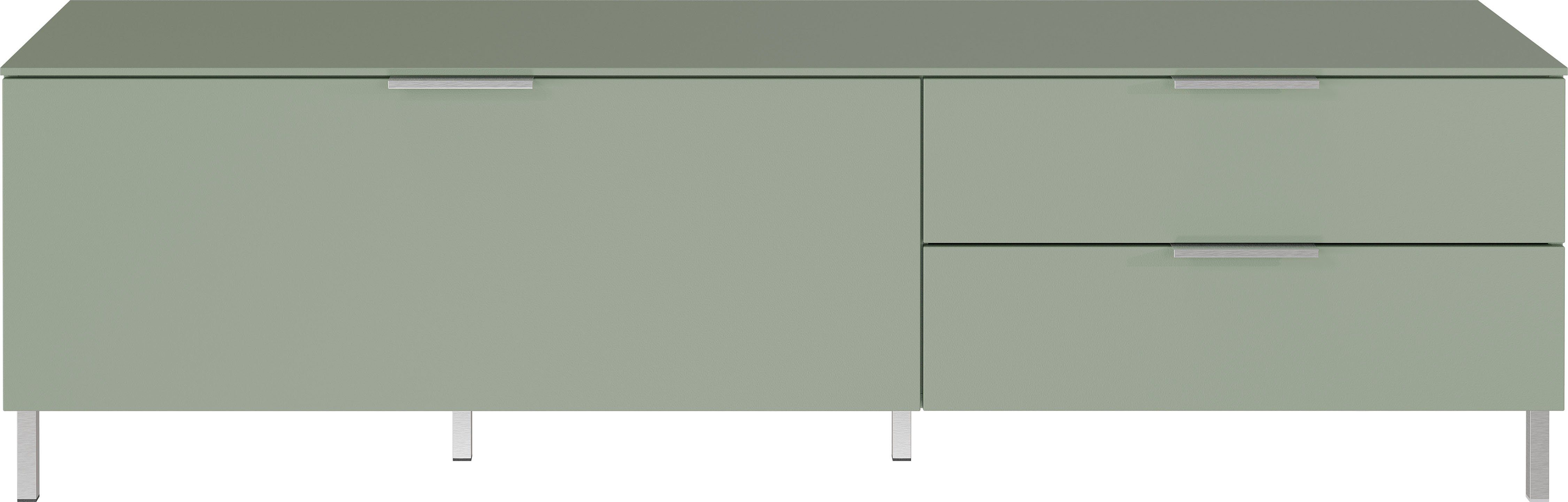 GERMANIA Lowboard Kenora, Soft close-Funktion bei Türen und Выдвижные ящики, inkl. zwei Fußvarianten