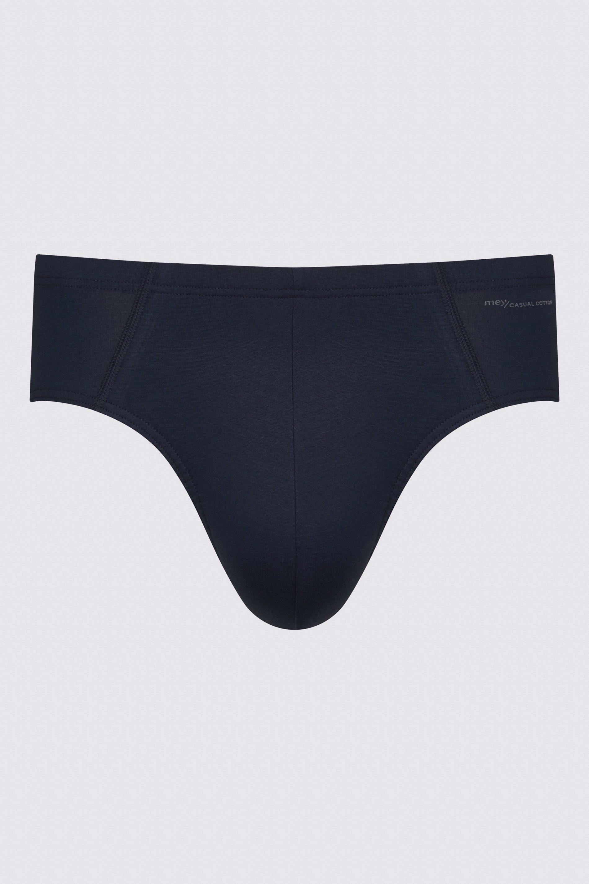 Mey (1-St) Tragegefühl Casual Blue Cotton Yacht Uni Natürliches Slip Serie