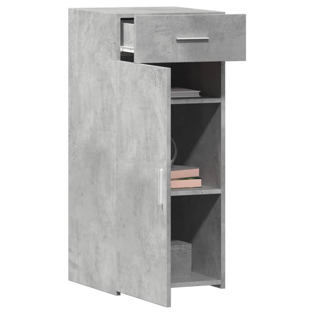 vidaXL Sideboard Sideboard Betongrau 40x42,5x93 cm günstig online kaufen
