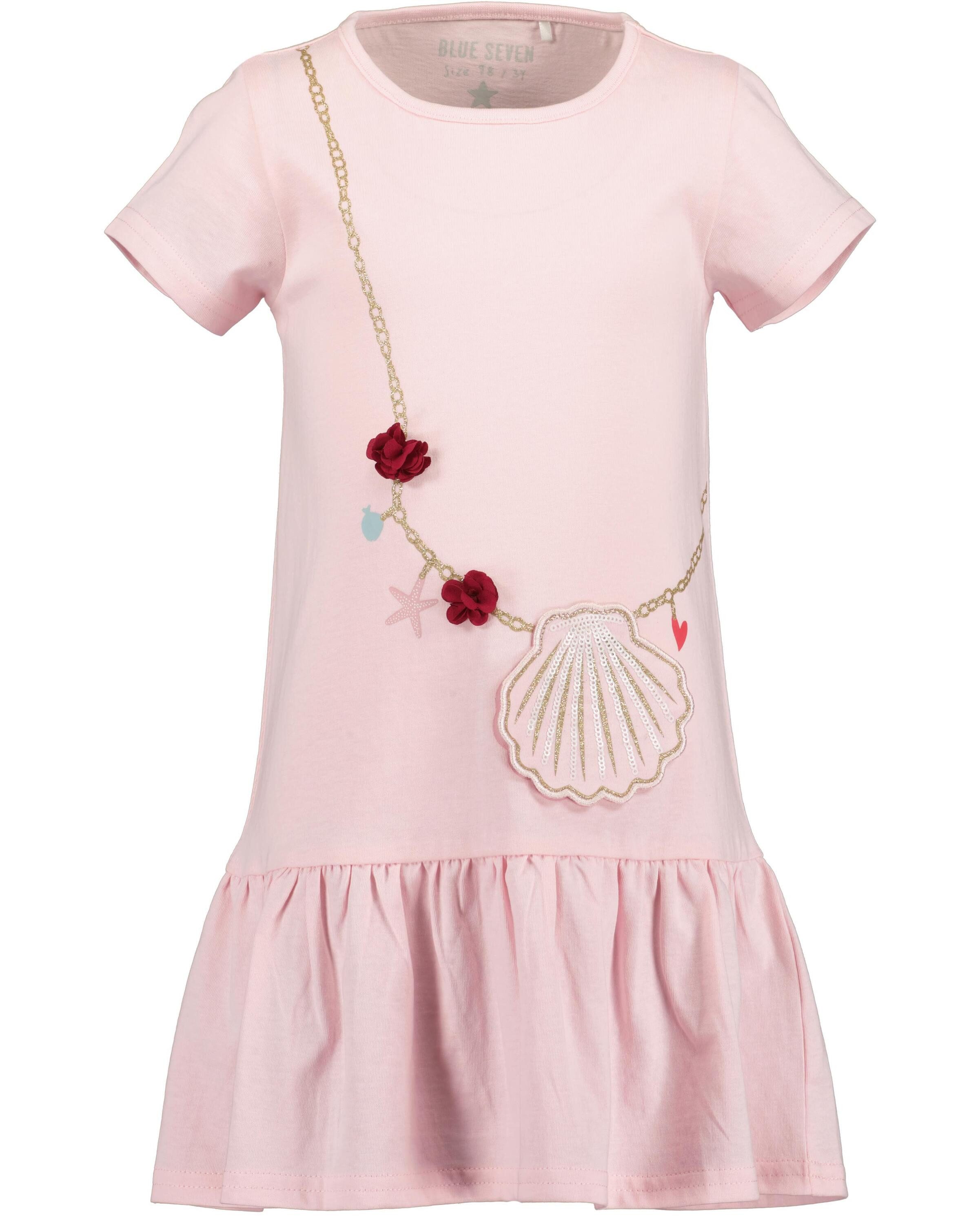 BLUE SEVEN Blue Seven Jerseykleid Mädchen Kleid mit Volants