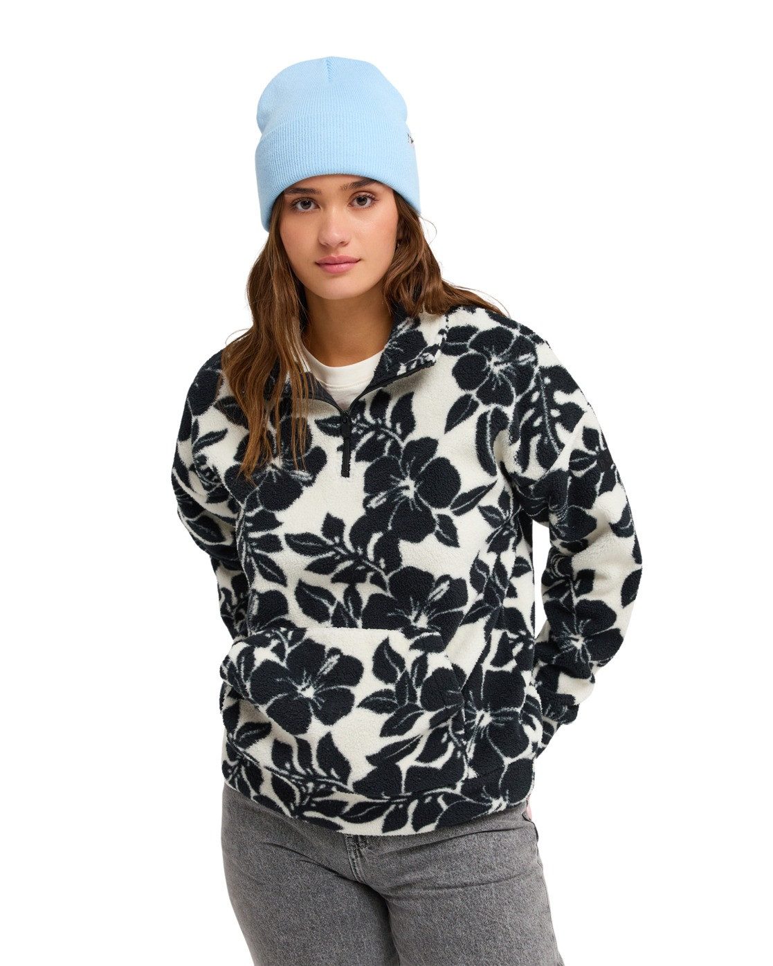 Roxy Strickfleece-Pullover Live Out Loud