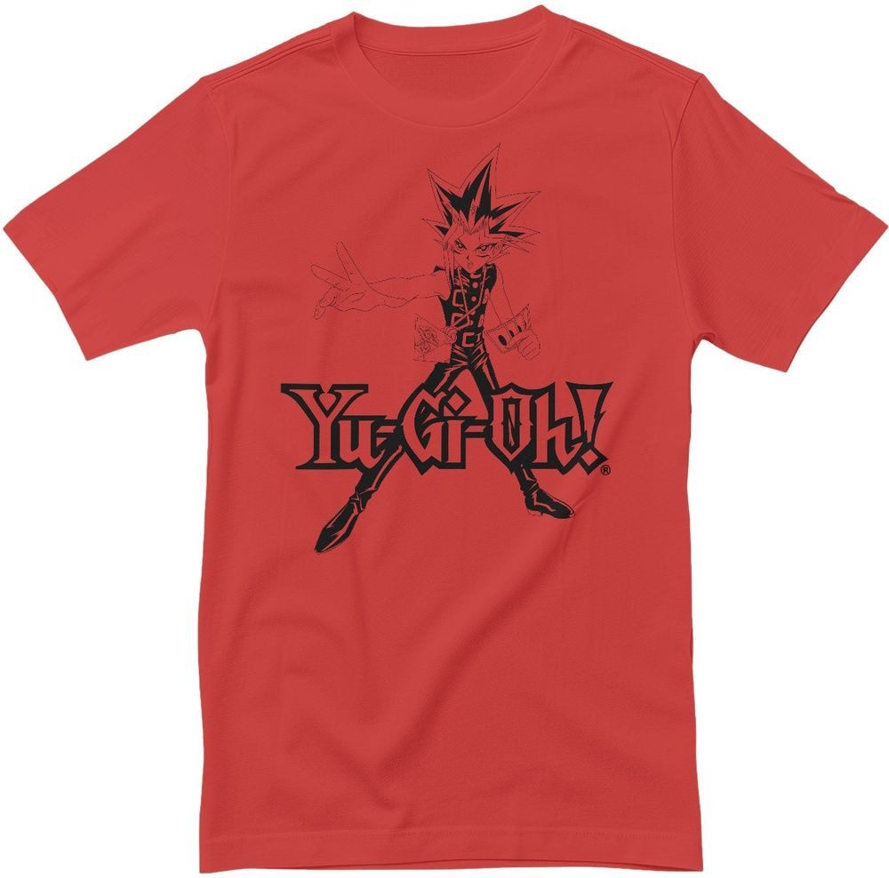 Yu-Gi-Oh T-Shirt Yo-Gi-Oh! Red Outlines T-Shirt