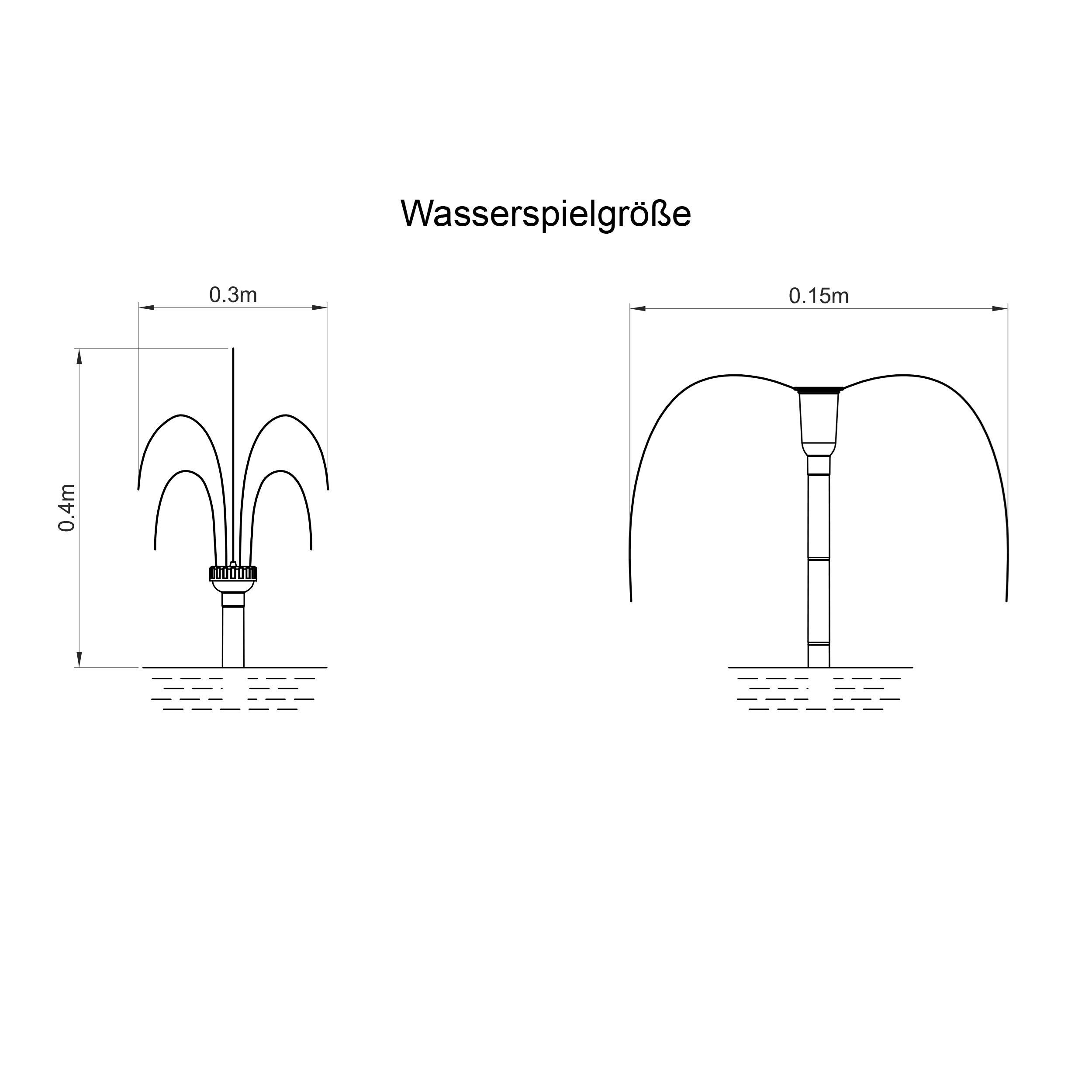 esotec Teichfilter 8/380 Solar Unterwasserfilter-Set 380l/h Filterpumpe Solarmodul 100900 (Komplettset)