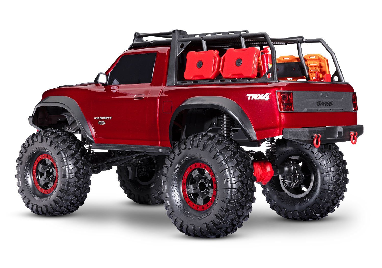 Traxxas RC-Auto Traxxas TRX-4 Sport High Trail Edition 4x4 rot RTR Crawler Brushed