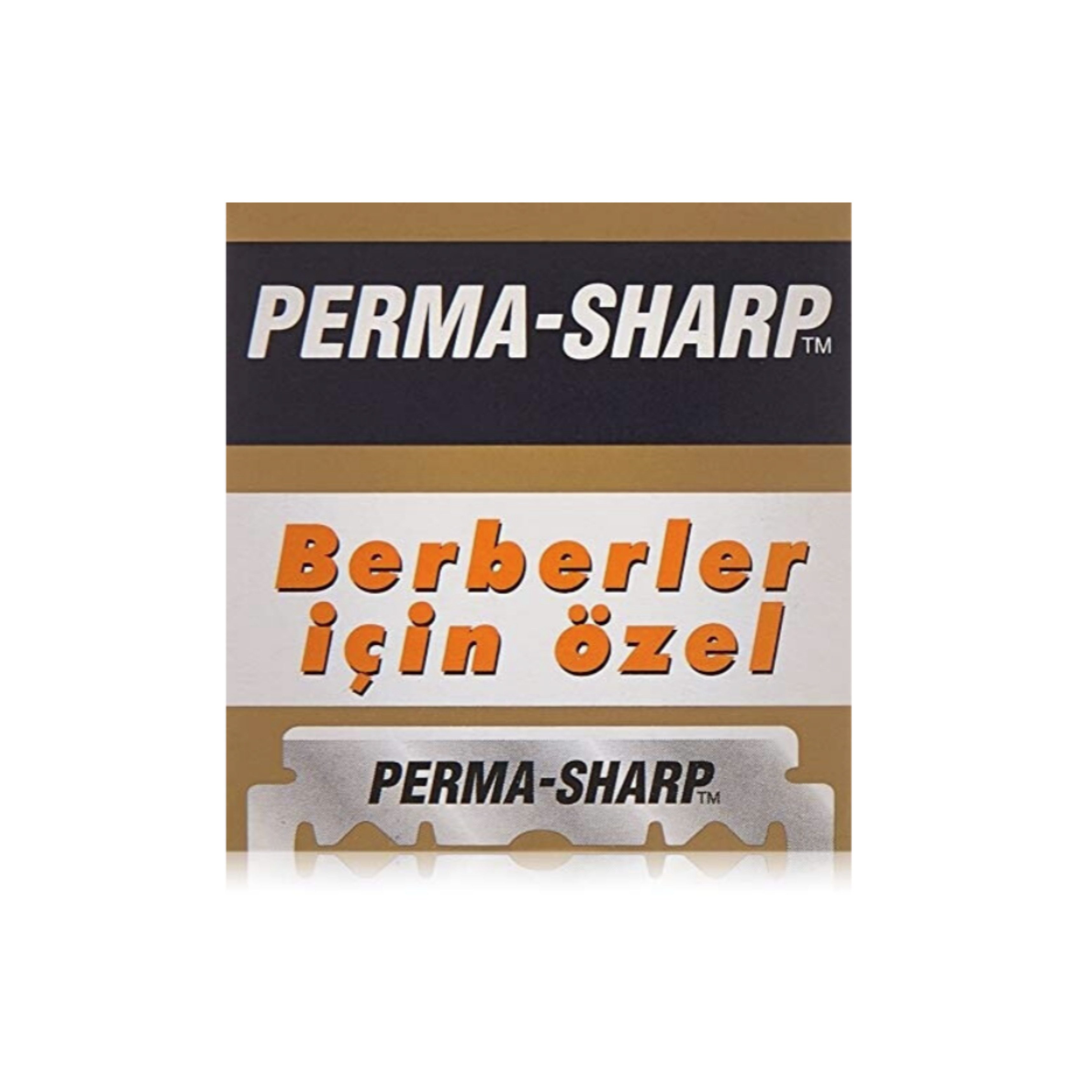 Gillette Rasierklingen Gillette Perma-Sharp Klingen (100 Stck), 1-tlg.