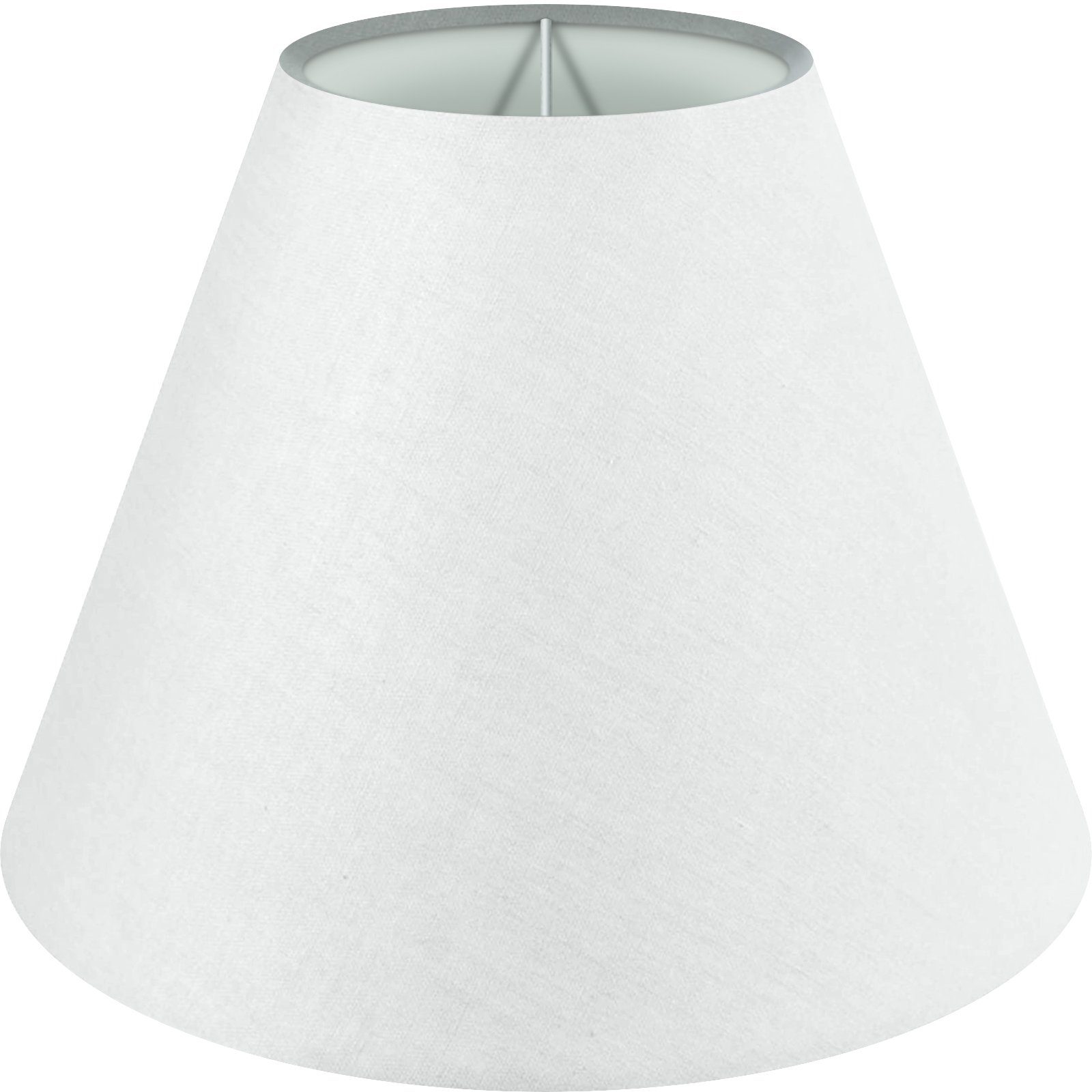 Wogati Stehlampe Premium Wogati Lampenschirm Lampenschirm Konisch Weiß