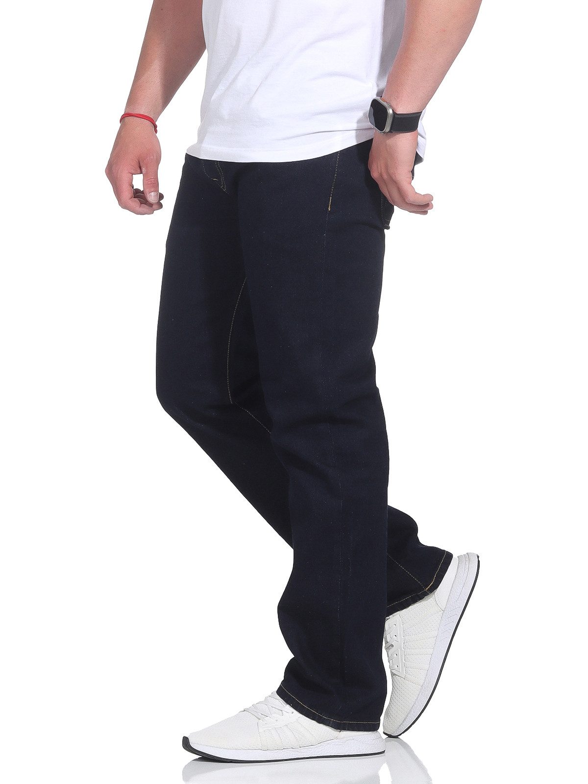 Levi's® Straight-Jeans Herren Jeans 501® LEVI'S ORIGINAL gerader Passform, robuster Denim 5-Pocket-Style – Bild 4 von 5