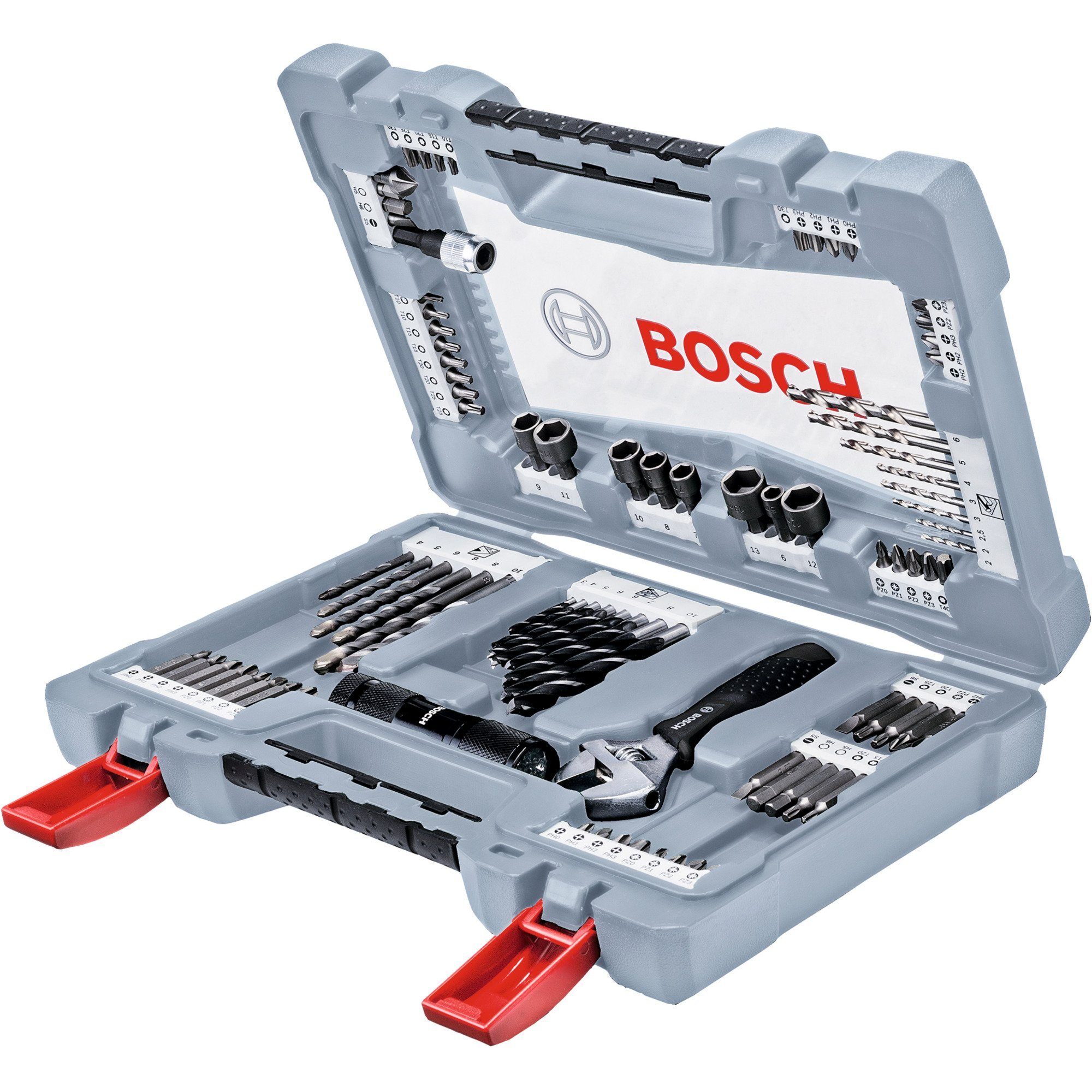 Bohrer- und Bitset Bosch Heimwerken & Garten Premium X-Line Bohrer-