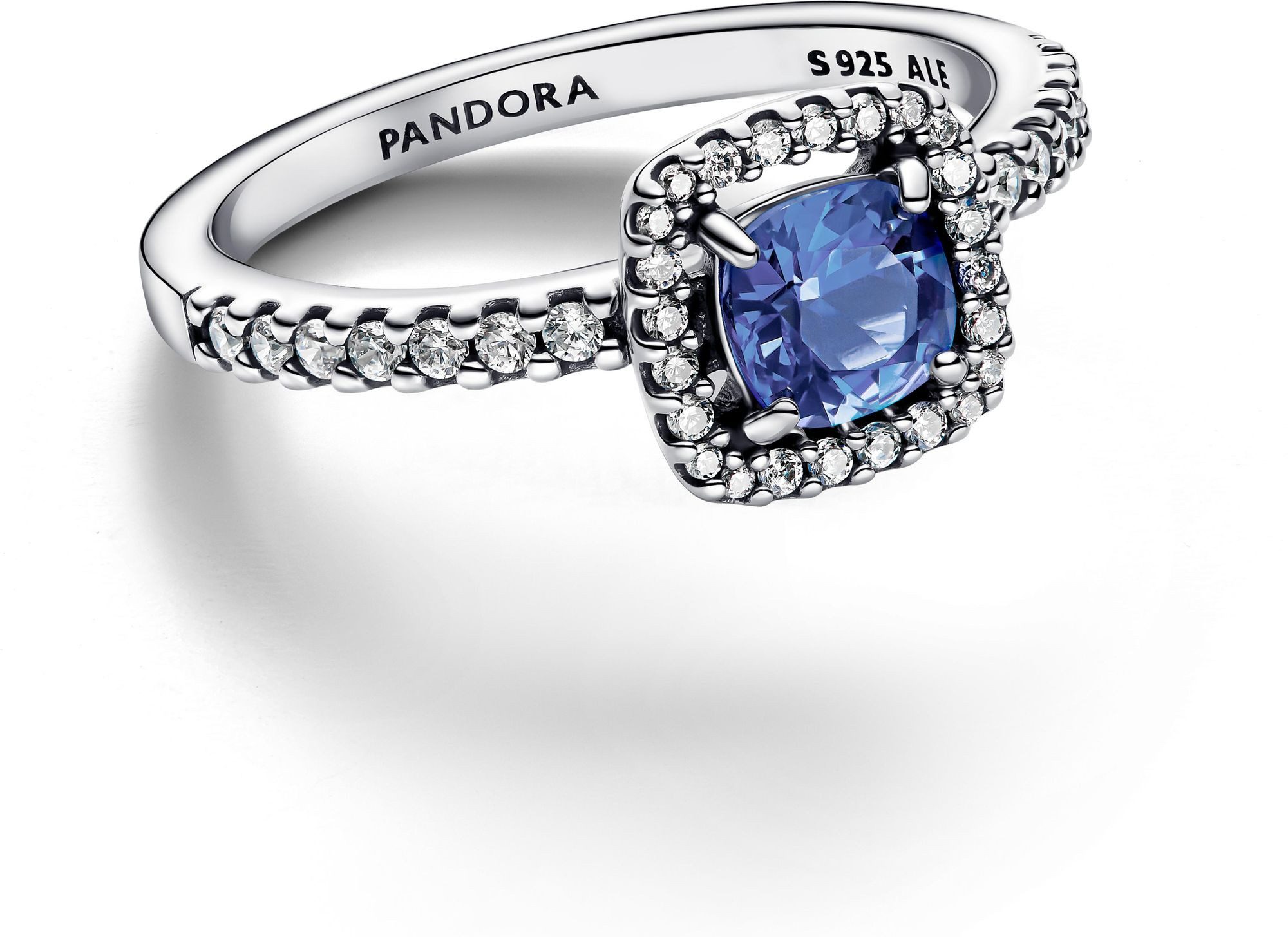 Pandora Fingerring Pandora Sterling silver Mixed stone Blue 193555C01 Damen günstig online kaufen