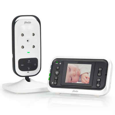 Alecto Video-Babyphone DVM-75, 2-tlg., Babyphone mit Kamera und 2.4"-Farbdisplay, 2.4" Display,Nachtsicht