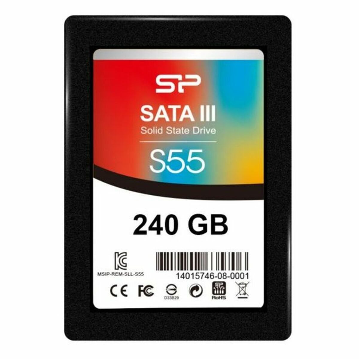SILICON POWER interne HDD-Festplatte, Festplatte Silicon Power S55 2.5" SSD 240 GB 7 mm