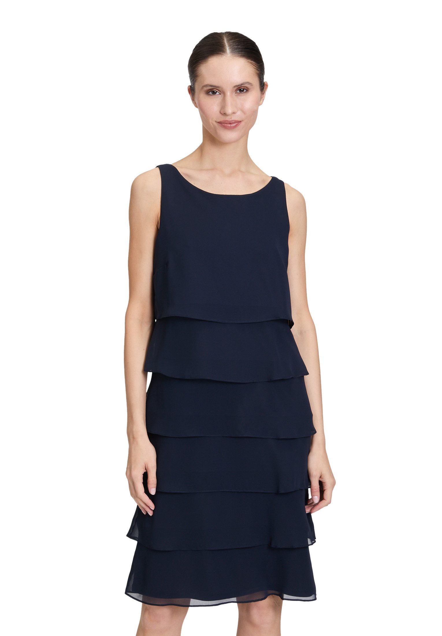 Vera Mont Cocktailkleid Damen Cocktailkleid mit Volant Volant günstig online kaufen