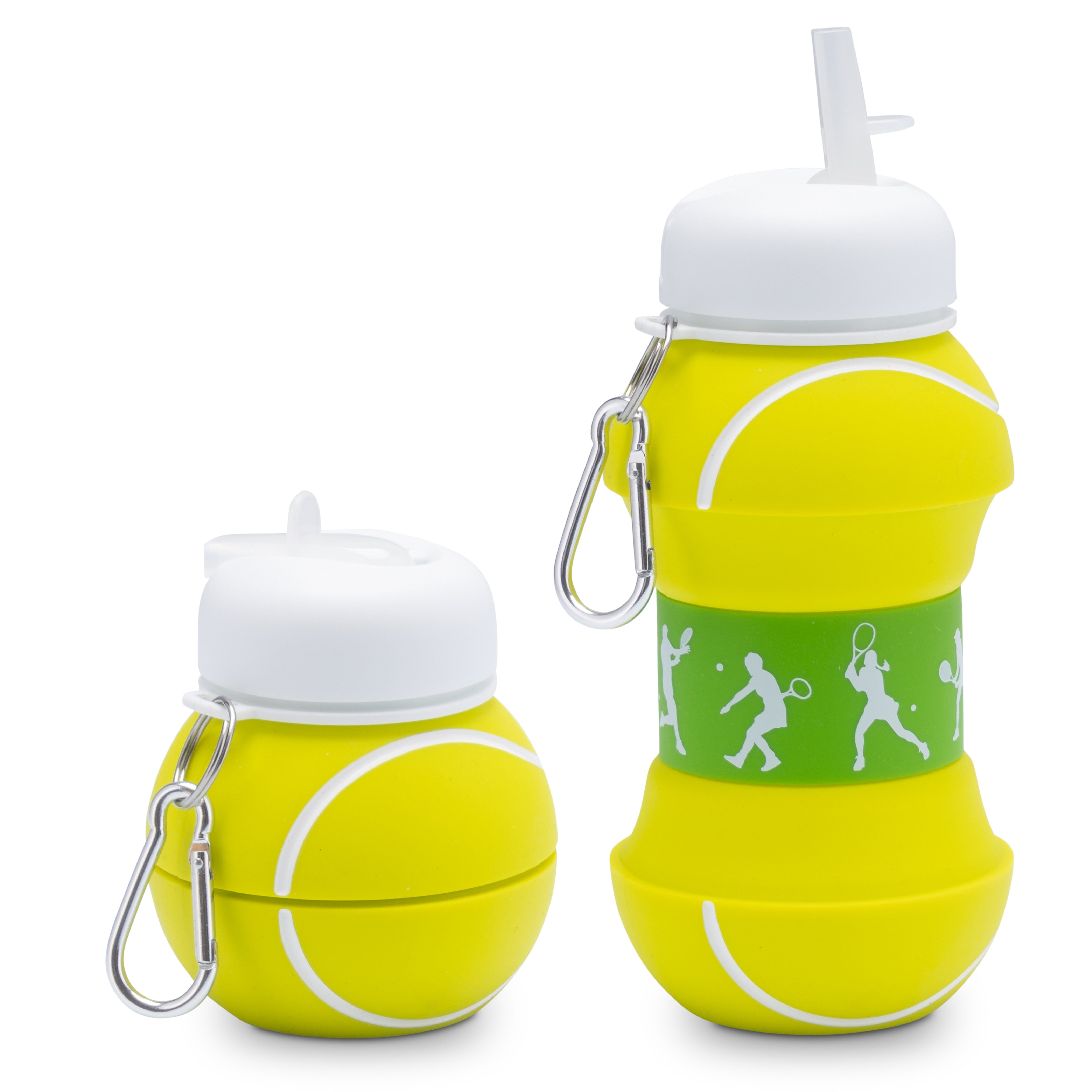 ELYFLAIR Trinkflasche ELYFLAIR® Trinkflasche Faltbar Fußball Basketball Tennisball