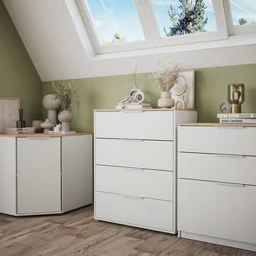 Vicco Kommode Sideboard hoch Betti Weiß Sonoma