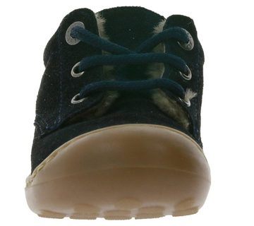 clic! Lauflernschuhe klassische Kinder Schnürschuhe Echtleder handgefertigt Turn-Schuhe Dunkelblau Sneaker