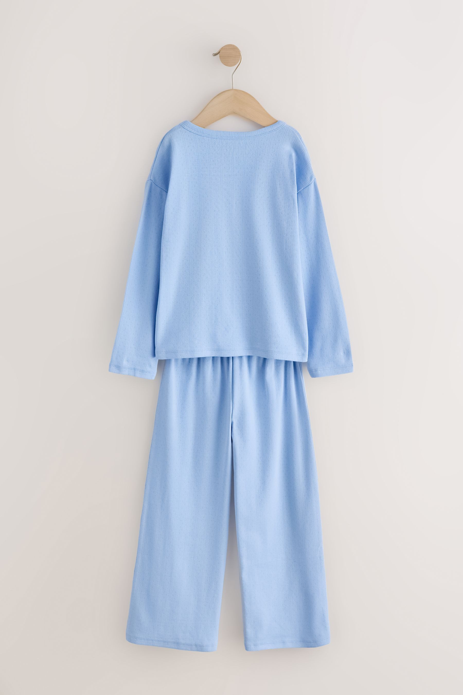 Next Pyjama Schlafanzug mit Lochstickerei, 1er-Pack (2 tlg) – Bild 2 von 5
