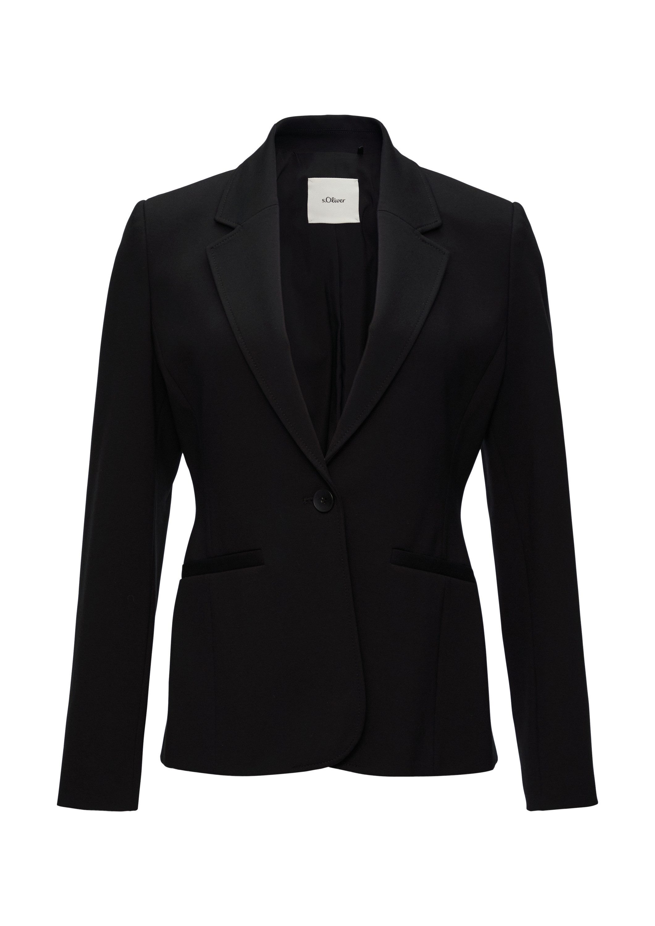 s.Oliver Jackenblazer Indoor-Blazer Taillierter Blazer mit günstig online kaufen