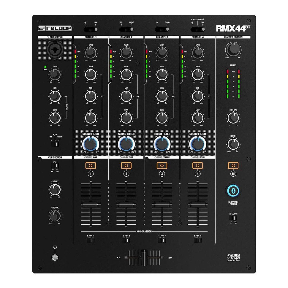 Reloop® DJ Controller Reloop RMX-44 BT