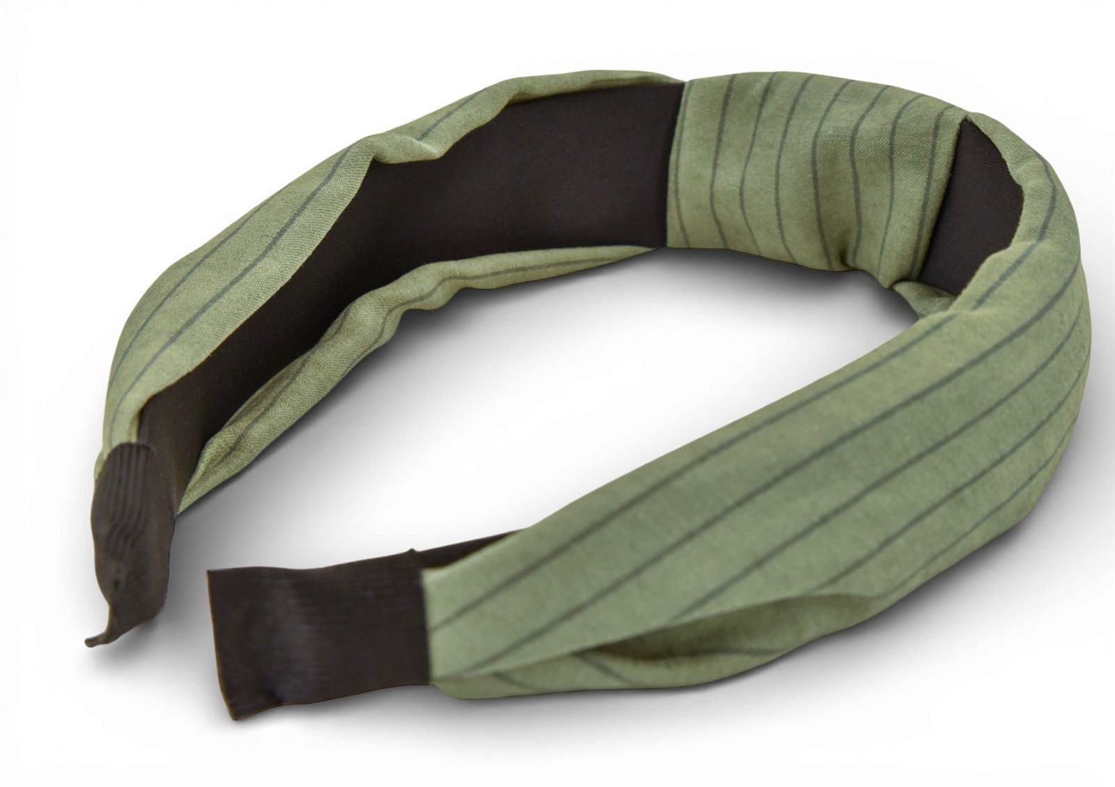 styleBREAKER Haarband, 1-tlg., Haarreif Gestreift mit Twist Knoten