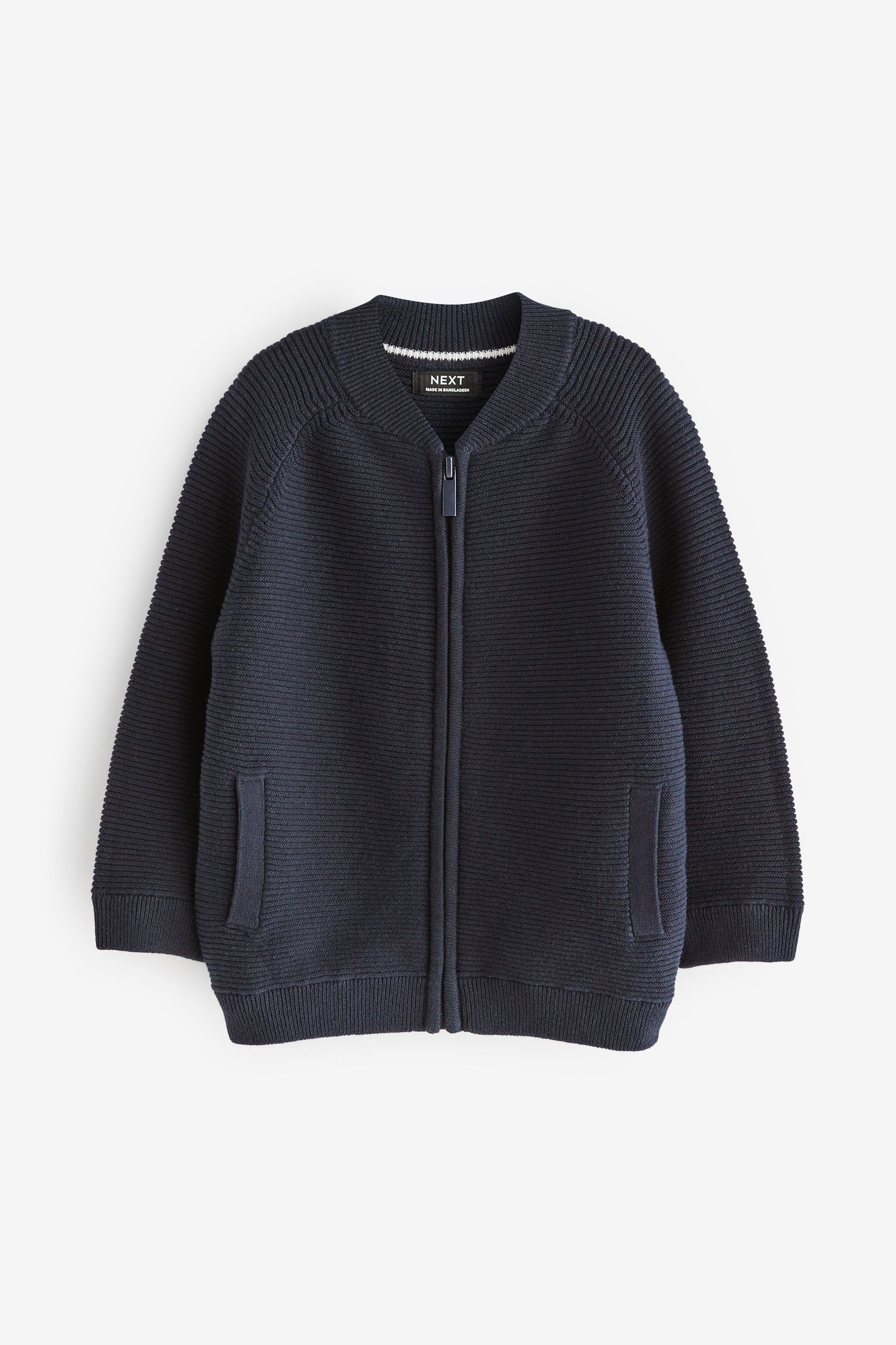 Next Strickjacke Bomberjacke mit durchgehendem Reißverschluss günstig online kaufen