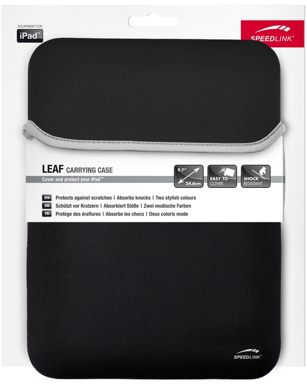 Speedlink Tablet-Hülle LEAF Cover Tasche Schutz-Hülle Etui Sleeve, Anti-Kratz, Wendefunktion, für iPad / Tablet PC 8,7" 9" 9,4" 9,7" Zoll