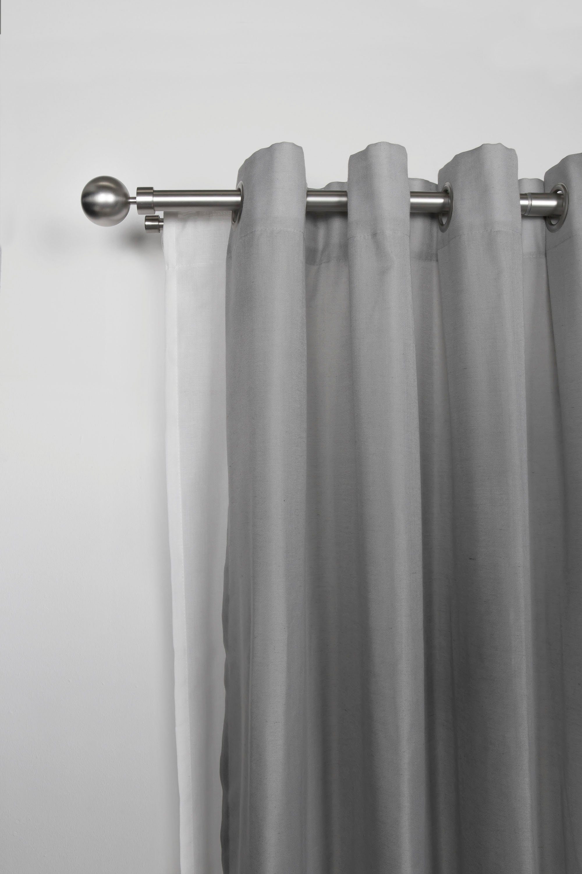 mydeco Gardinenstange habito/ball-classic, Ø 28 mm, 2-läufig, ausziehbar