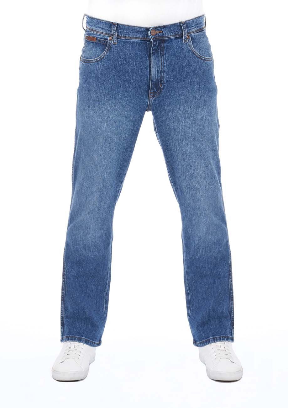 Wrangler Straight-Jeans Herren Jeanshose Texas Stretch günstig online kaufen