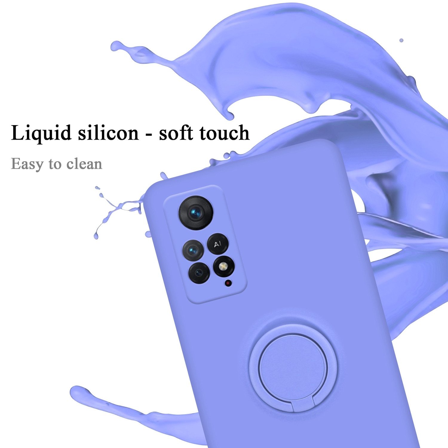 Cadorabo Handyhülle für Xiaomi RedMi NOTE 11 PRO 4G / 5G Hülle Xiaomi RedMi NOTE 11 PRO 4G / 5G, Robustes Hard Case - Handy Schutzhülle - Hülle - Back Cover Bumper