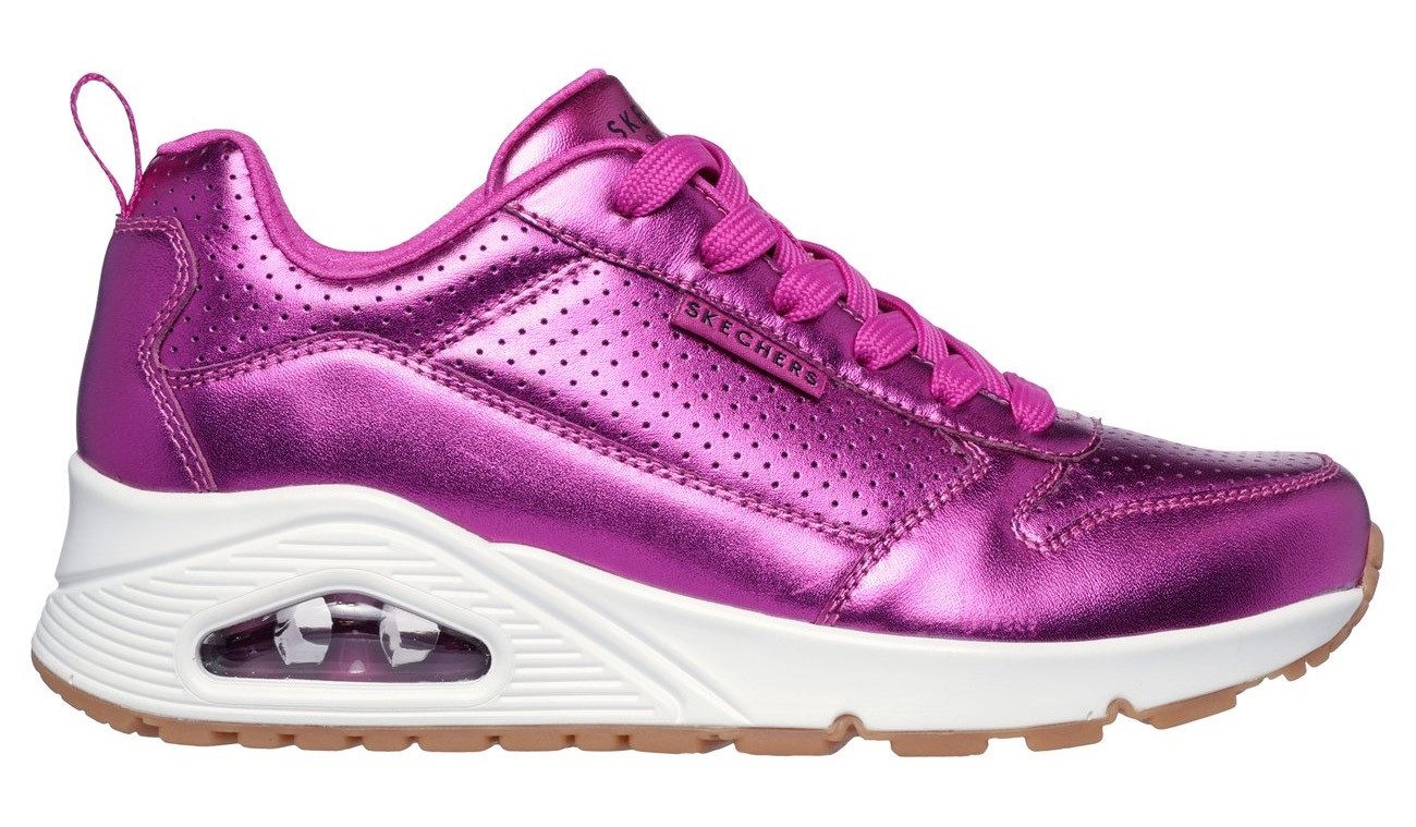 Skechers UNO-METALLIXS Sneaker, Keilsneaker, Plateausneaker, Schnürschuh, günstig online kaufen