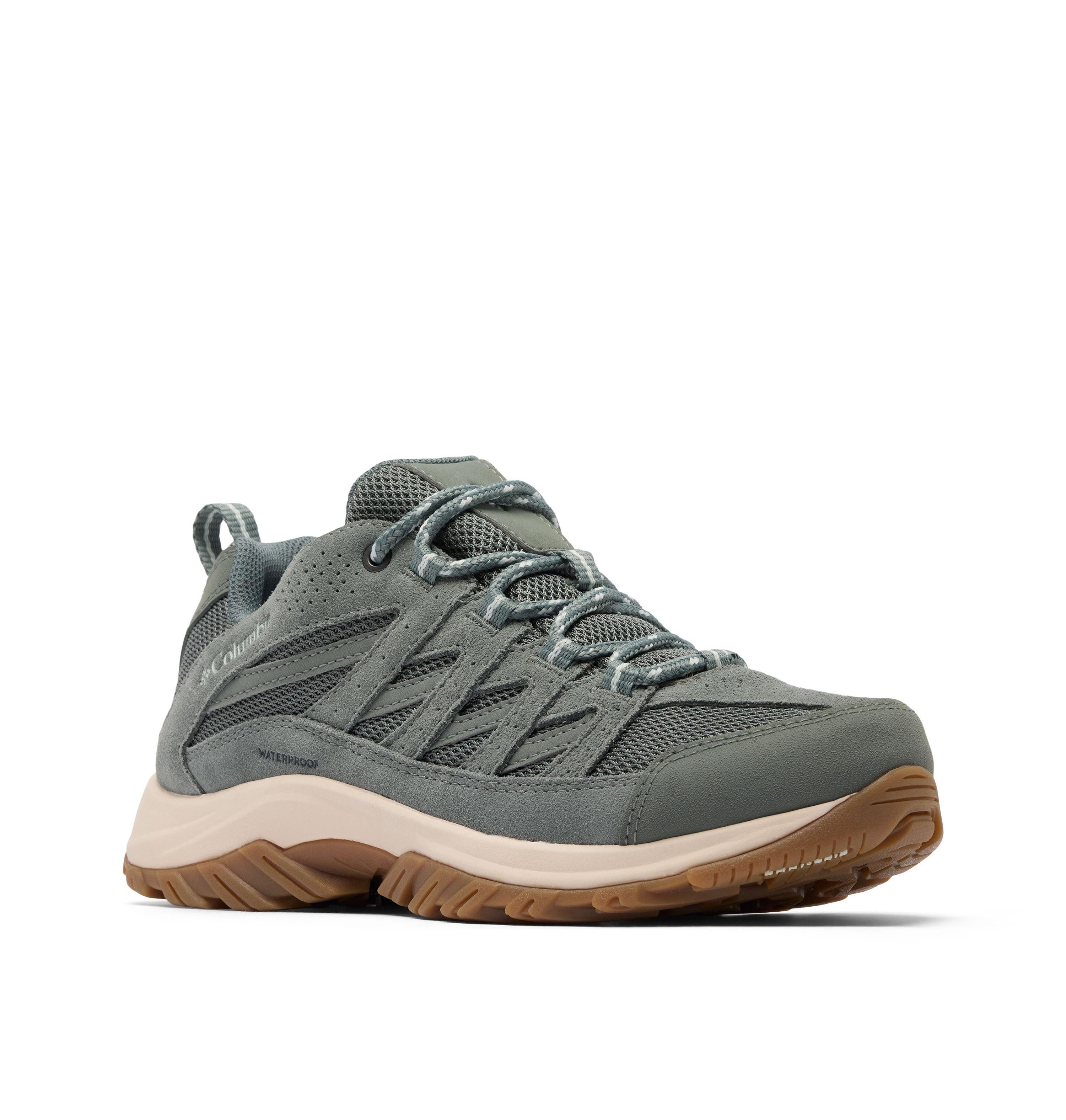 Columbia CRESTWOOD™ WATERPROOF Wanderschuh profilierte Gummilaufsohle, mit Techlite™ Dämpfungstechnologie