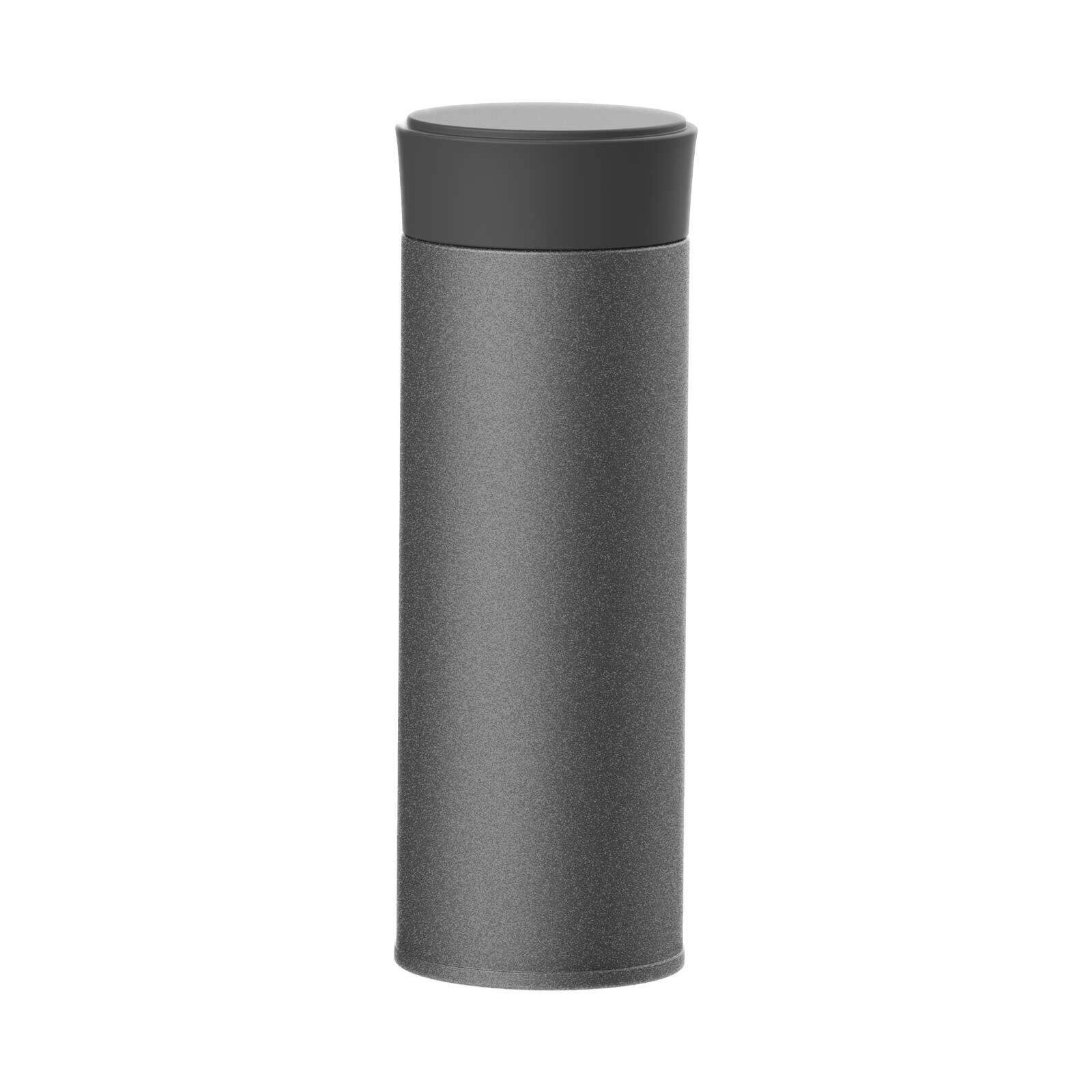 Magisso Thermobecher Visibility Bottle Black Isolierflasche 350 ml, Edelstahl