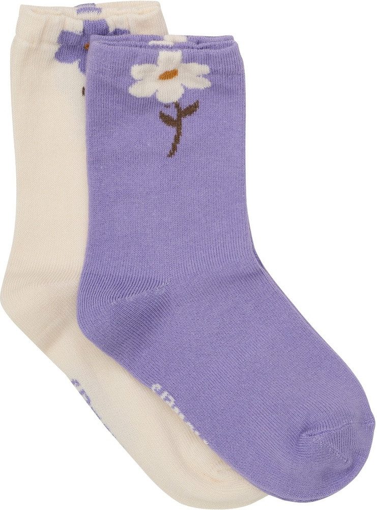 Minymo Socken Socks with 3D Effect (2-Pack)