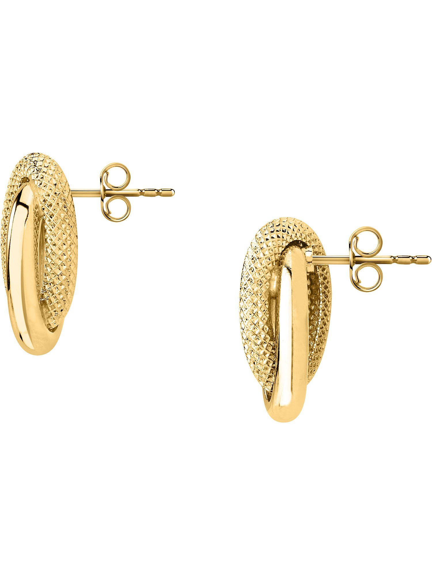 CHRIST Paar Ohrstecker CHRIST Damen-Ohrstecker 585er Gelbgold