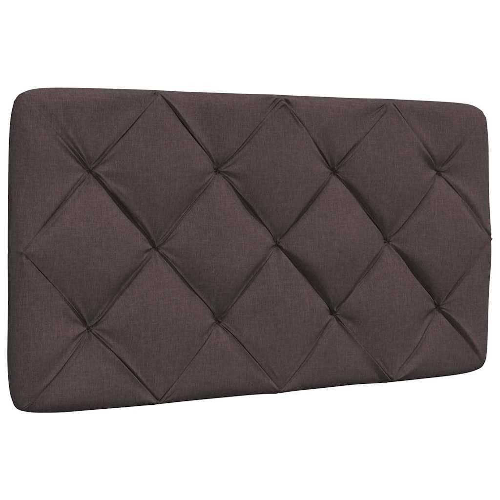 vidaXL Kopfteil Kopfteil-Kissen Dunkelbraun 80 cm günstig online kaufen